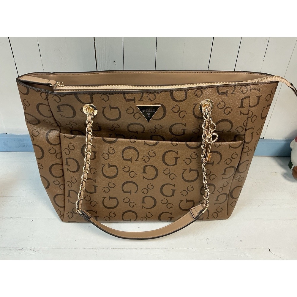 Guess Brown Shoulder Bag NWOT